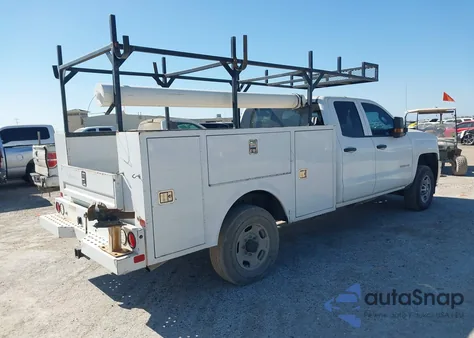 2018 Chevrolet Silverado 2500Hd Wt из США, поврежденный, VIN 1GC2CUEG1JZ165176